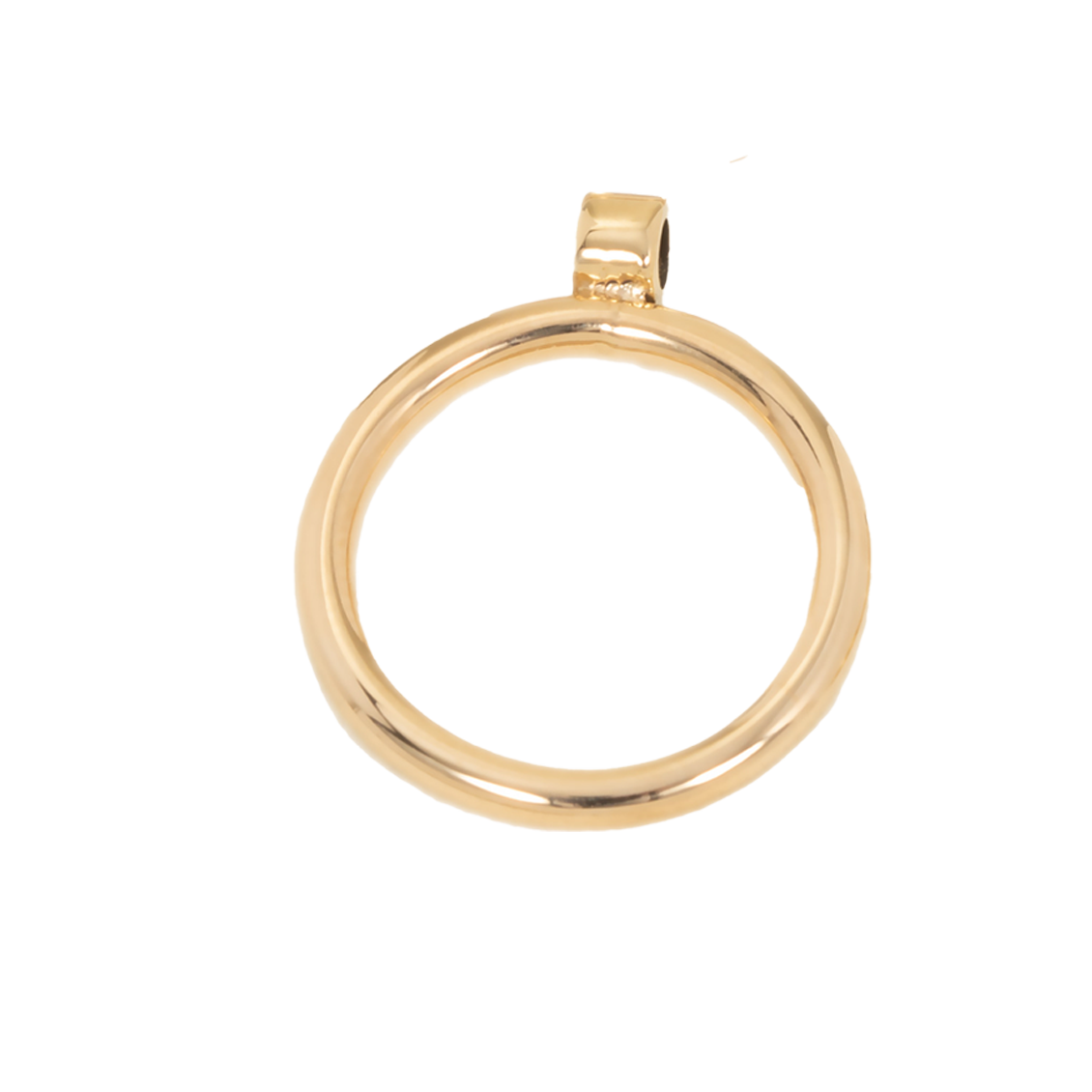 Einhänger der O für Piercingring