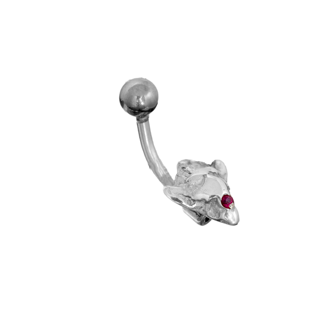 Piercingbanane Teufelskopf