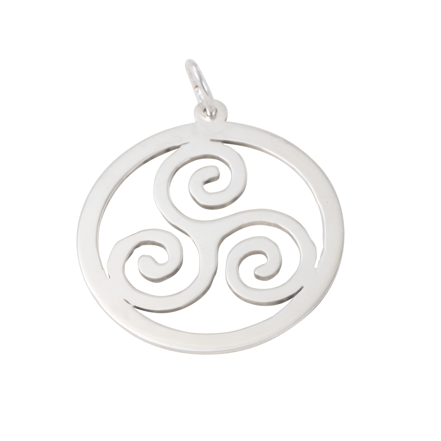 Triskele Pendant in silver
