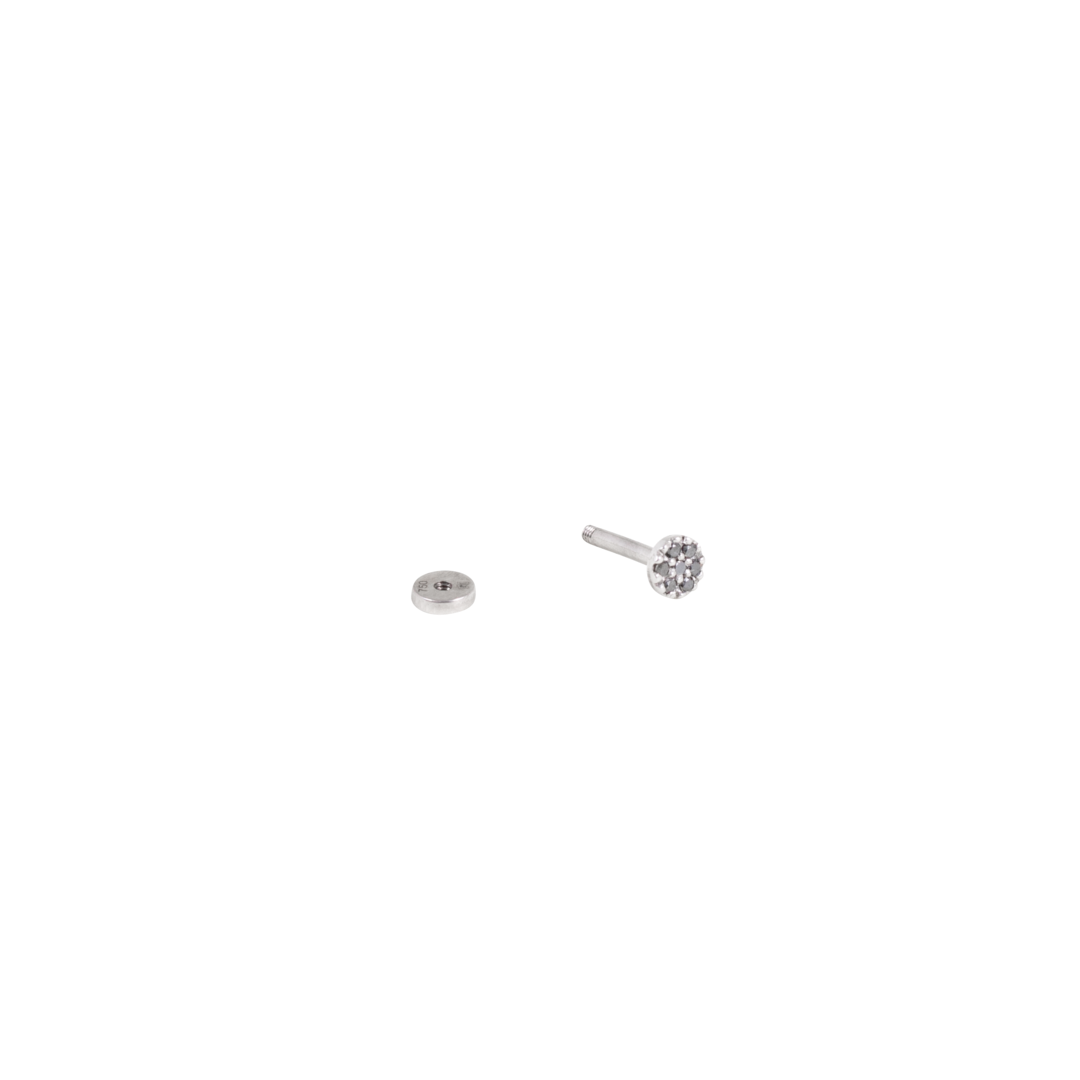 Labret-Stecker Brilliant Seven - Black Diamonds
