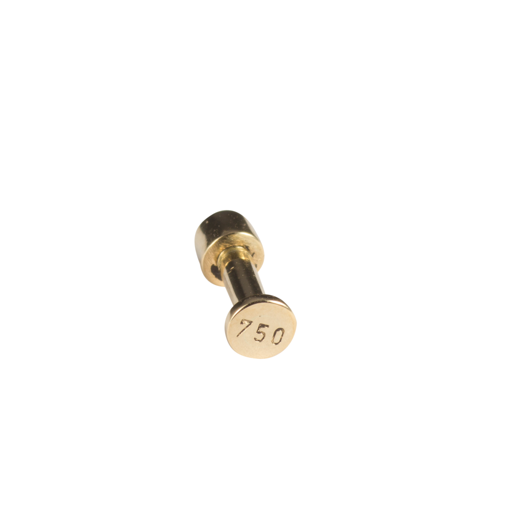 Labret-Stecker mit Brillant