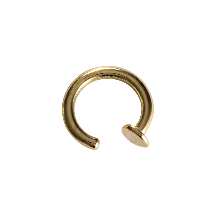 Nose ring in 18-karat Gold (750)
