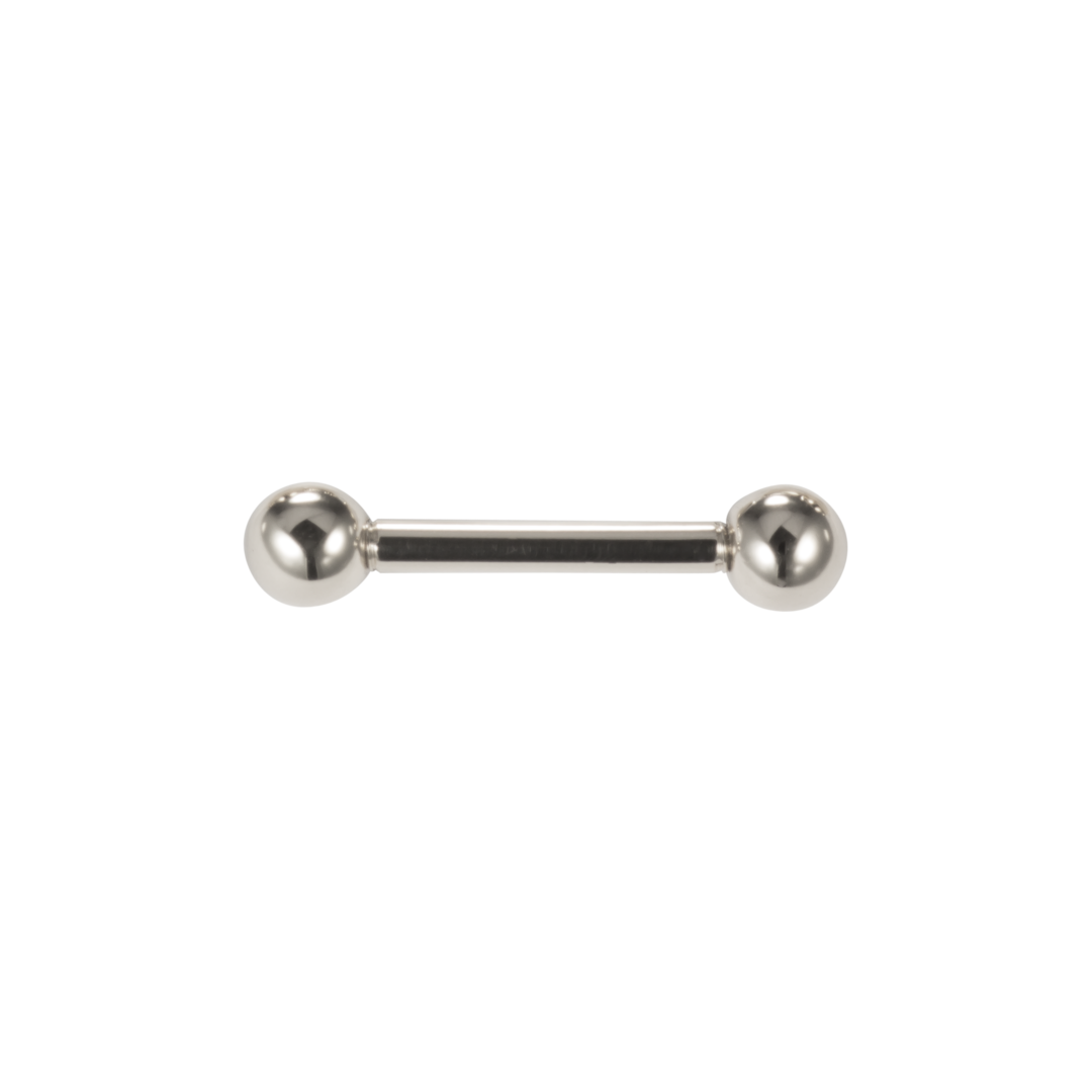 Piercing dumbbell in gold 750/000
