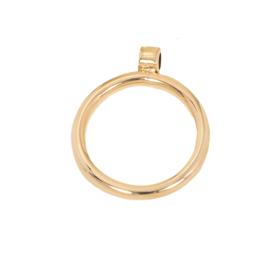 The Pendant of O for a Piercign Ring