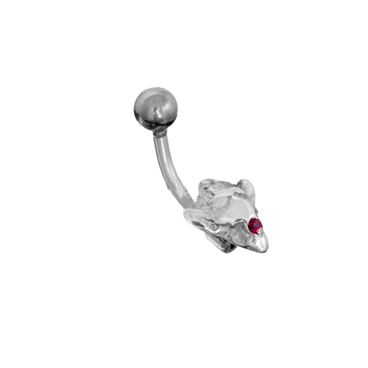 Piercingbanane Teufelskopf