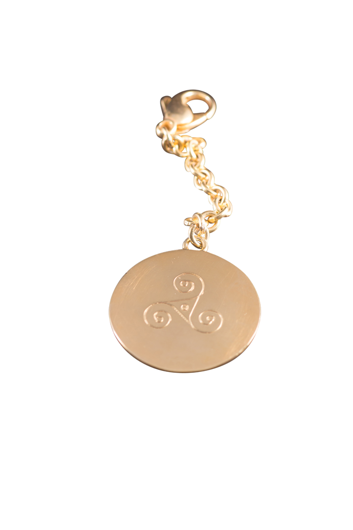 Plakette der O - runde Form