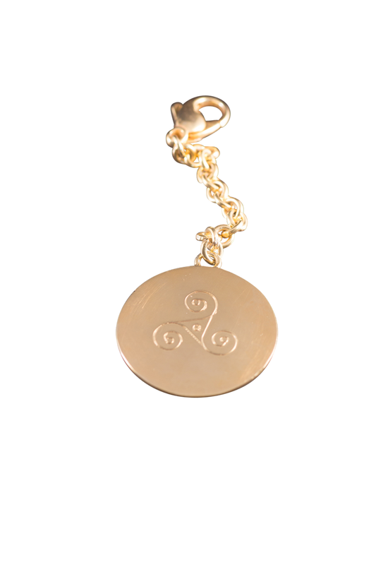 Plakette der O - runde Form