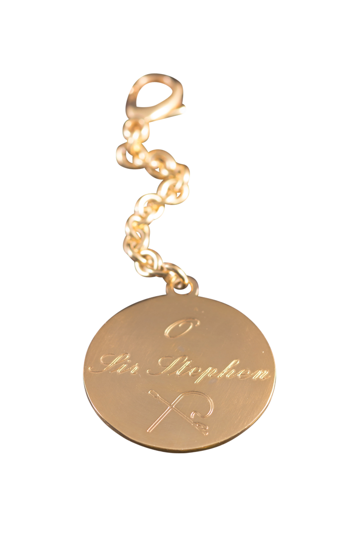 Plakette der O - runde Form
