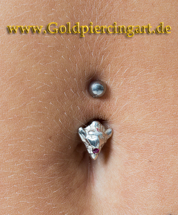 Piercingbanane Teufelskopf