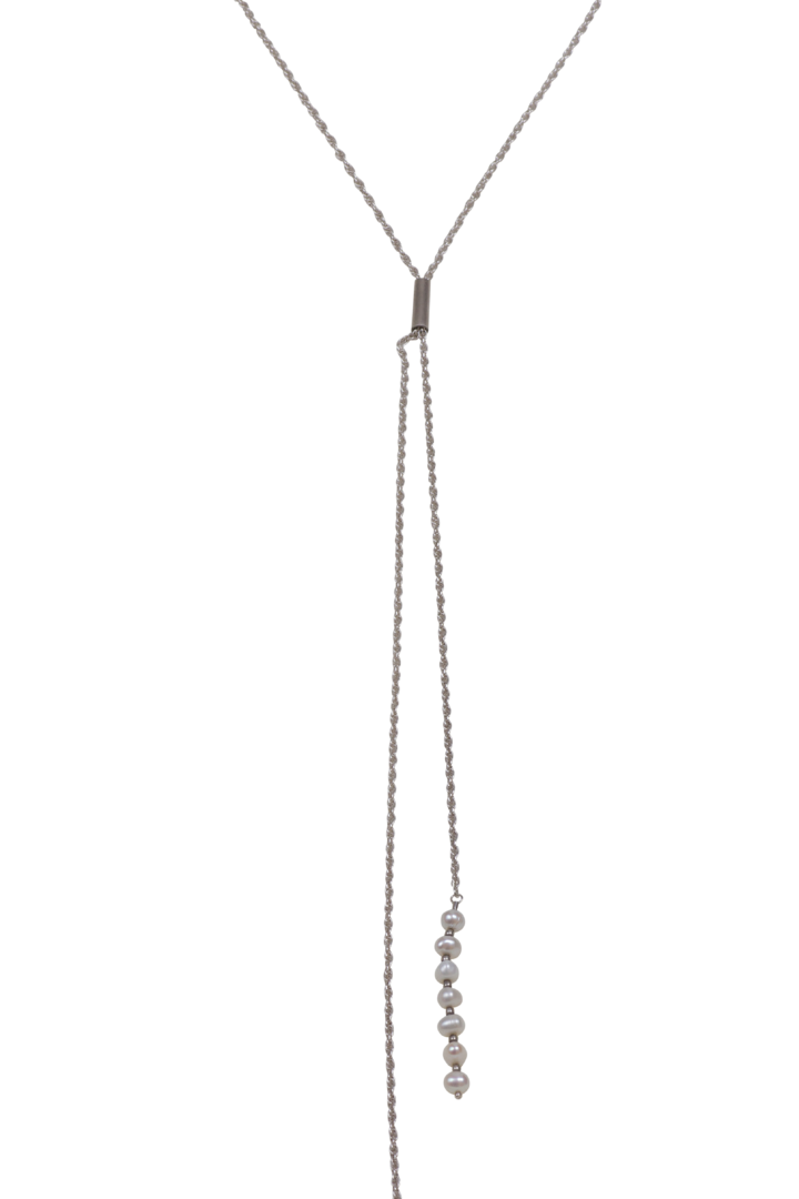 Halskette zum Einhängen am Intimpiercing aus Silber