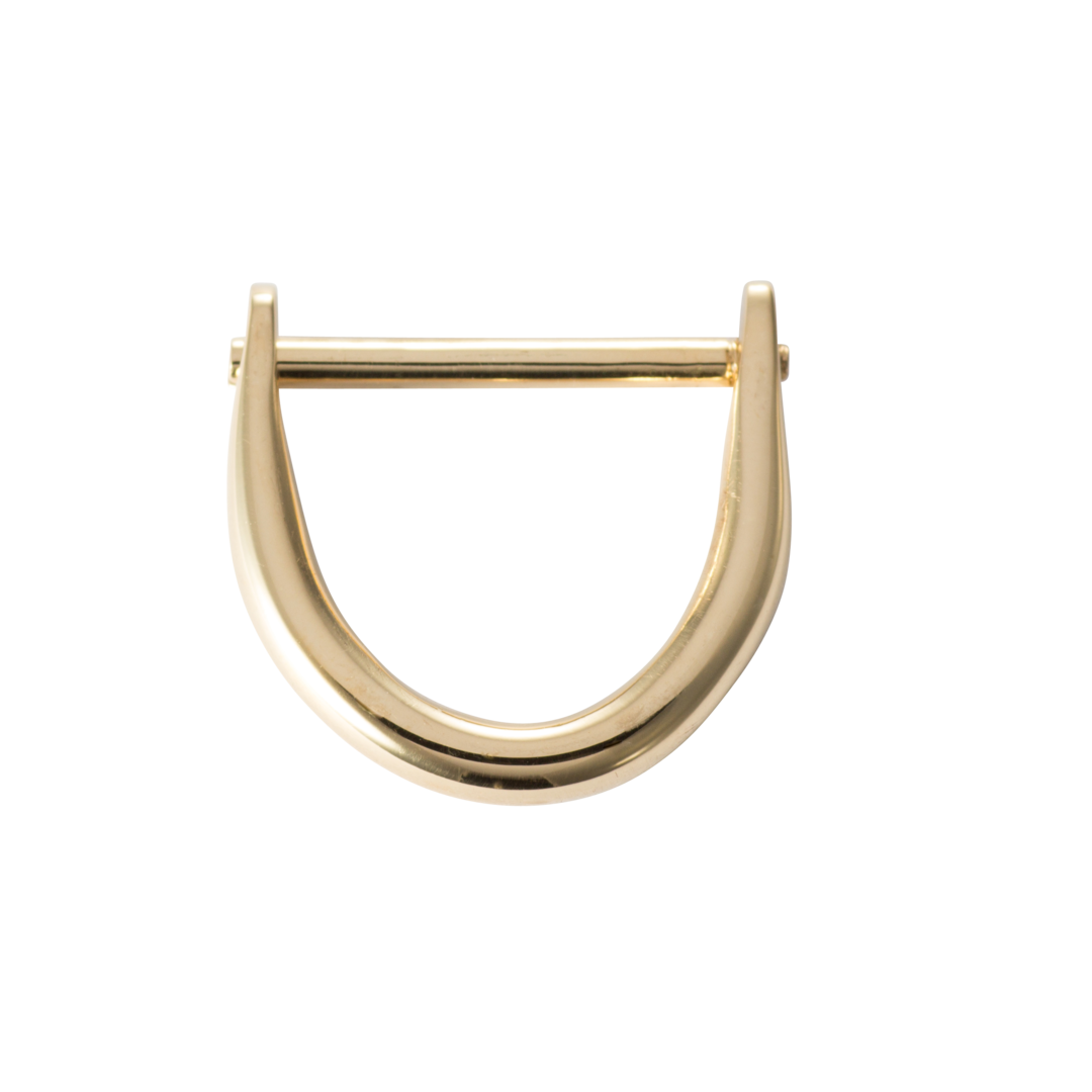 Shackle in 18-karat Gold with a Piercing pin in 2 mm