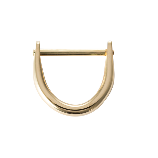 Shackle in 18-karat Gold with a Piercing pin in 2 mm
