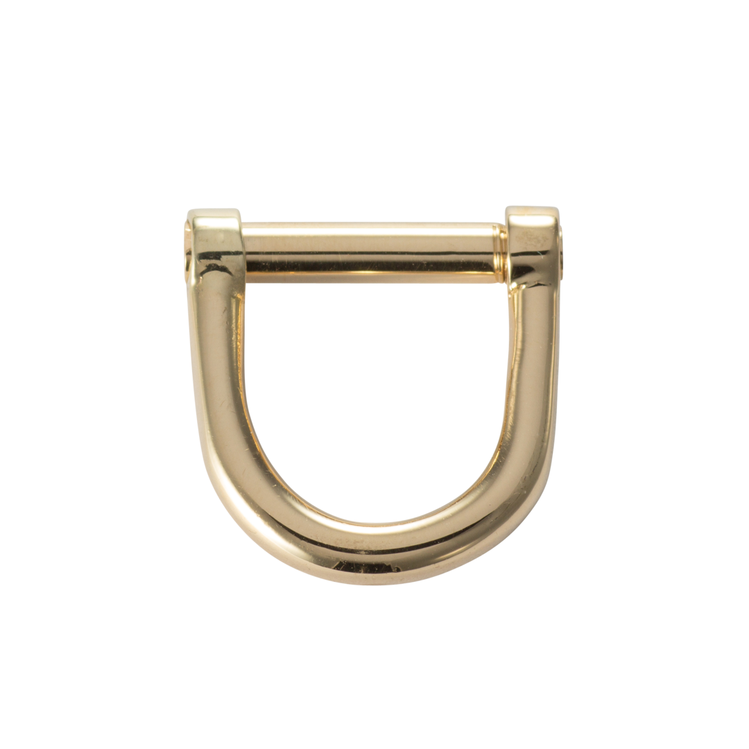 Large Shackle in 18-karat Gold with a Piercing pin in 3 mm